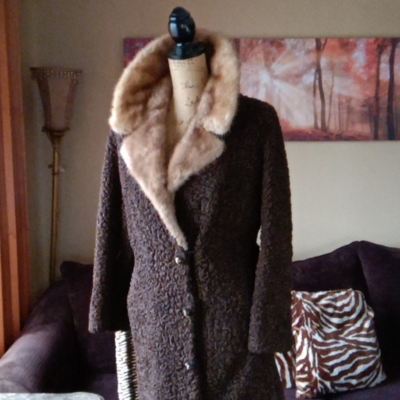 Vintage Persian curly lamb wool coat - Picture 11 of 15